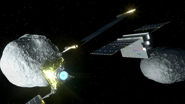 NASA’nın aracı, çarpıştığı asteroidi kuyruklu yıldıza dönüştürdü