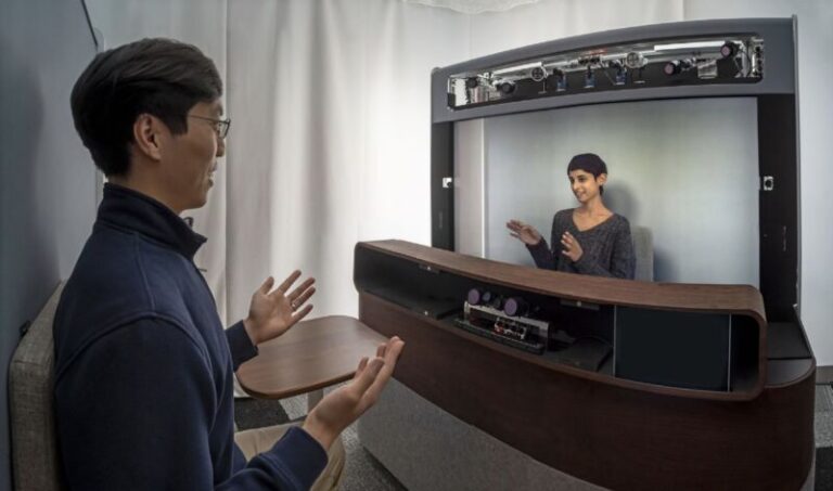 Google görüntülü görüşmeler için 3D sohbet kabini geliştirdi