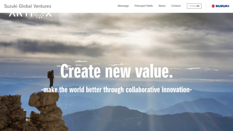 Suzuki, girişimlere yatırım yapmak için yeni platformunu duyurdu