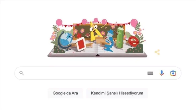 Google, 24 Kasım Öğretmenler Günü’nü özel bir logoyla kutladı