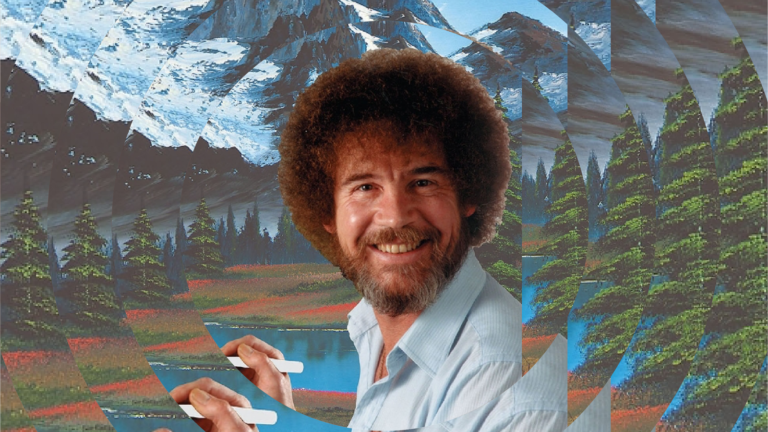 Bob Ross’un resimleri yapay zekayla hareketlendirildi