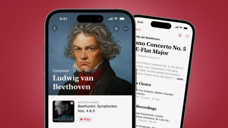 Apple Music Classical tüm dünyada kullanıma sunuldu