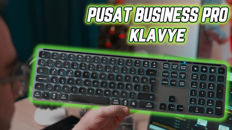 Pusat Business Pro kablosuz metal klavye inceleme – Hem sessiz hem de her cihazla çalışıyor