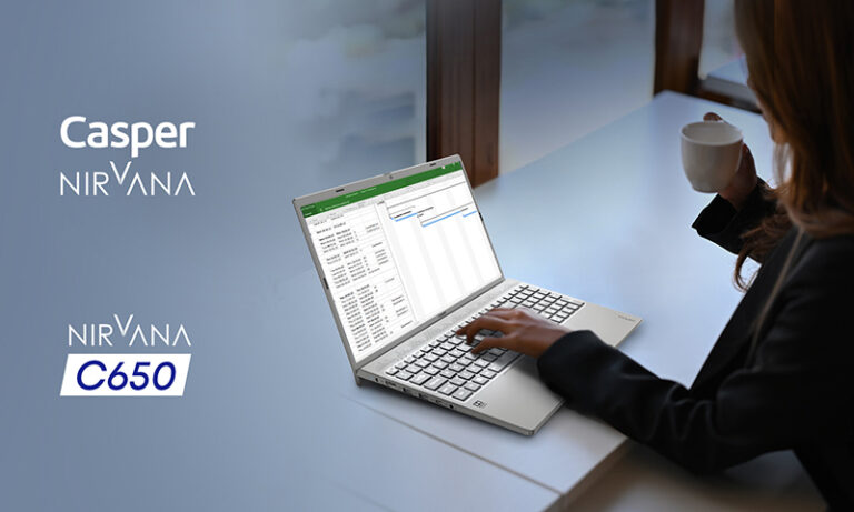 Casper’dan yeni dizüstü bilgisayar Nirvana C650