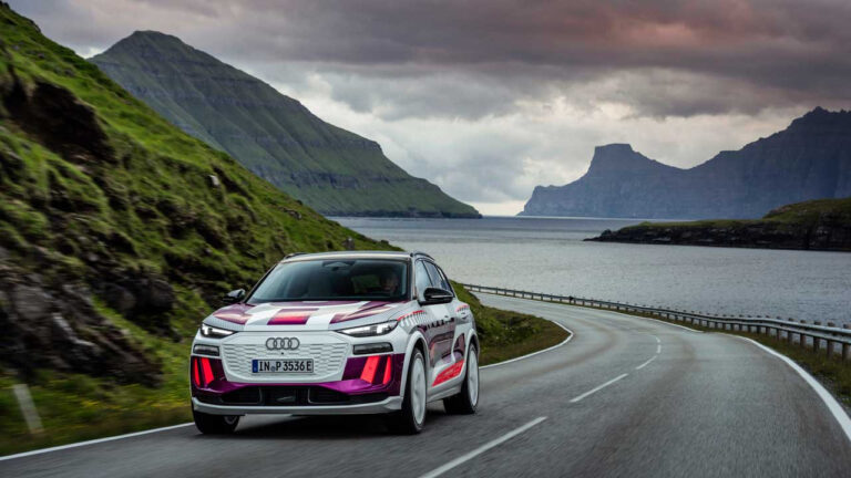 Audi’nin yeni elektriklisi Q6 e-tron