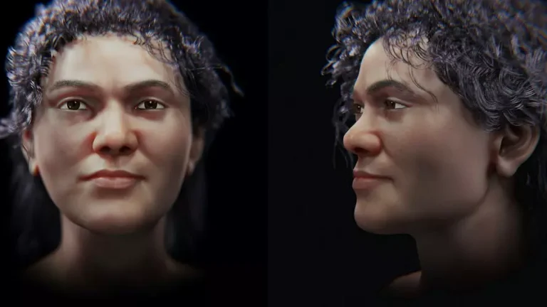 45 bin yıl önce yaşamış en eski modern insanın yüzü hayata geri döndürüldü