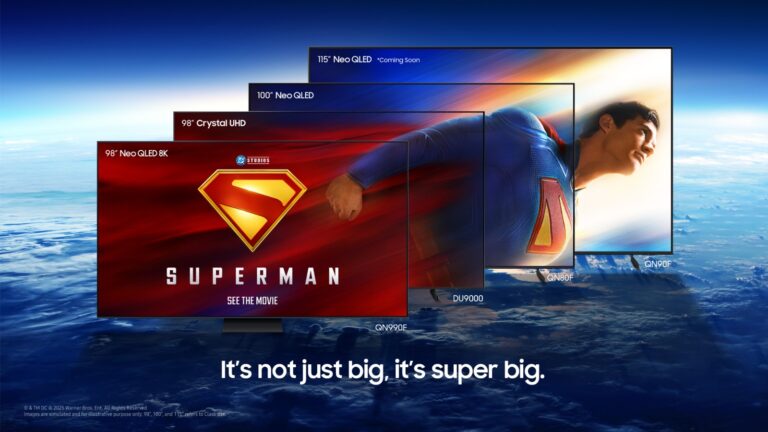 Samsung, Superman deneyimini “Süper Büyük” yaşatıyor